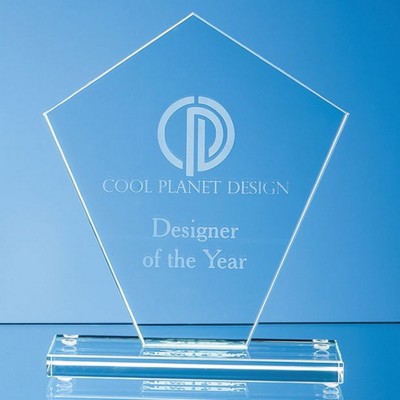 Branded Promotional JADE GLASS DIAMOND AWARD Award From Concept Incentives.