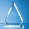 Branded Promotional JADE GLASS FACET DIAMOND AWARD Award From Concept Incentives.