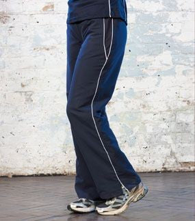 Branded Promotional TOMBO TEAMWEAR LADIES OPEN HEM TRACK PANTS Jogging Pants From Concept Incentives.