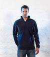 Branded Promotional TOMBO TEAMWEAR ZIP NECK MICRO FLEECE Fleece From Concept Incentives.