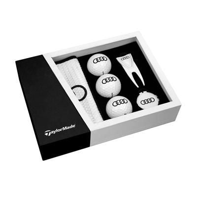 Branded Promotional TAYLORMADE CORPORATE GIFT BOX LARGE Golf Gift Set From Concept Incentives.