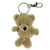 Branded Promotional 10CM PLAIN TOBY KEYRING BEAR Keyring From Concept Incentives.