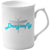 Branded Promotional TOPAZ MUG Mug From Concept Incentives.