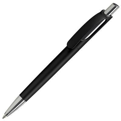 Branded Promotional TORO LUX BALL PEN in Black Pen From Concept Incentives.