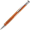 Branded Promotional VENO RUBBER BALL PEN in Orange Pen From Concept Incentives.