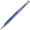 Branded Promotional VENO RUBBER BALL PEN in Blue Pen From Concept Incentives.