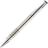 Branded Promotional VENO RUBBER BALL PEN in Silver Pen From Concept Incentives.
