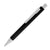 Branded Promotional JASMINE SOFT FEEL BALL PEN in Black Pen From Concept Incentives.