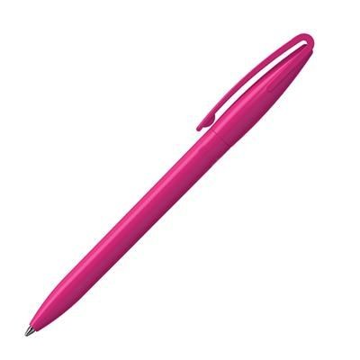 Branded Promotional COBRA PLASTIC BALL PEN in Pink Pen From Concept Incentives.