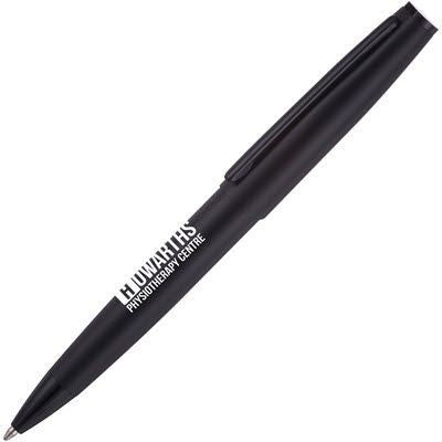 Branded Promotional PANTHER BALL PEN in Black Pen From Concept Incentives.