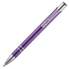 Branded Promotional BECK BALL PEN in Purple Pen From Concept Incentives.