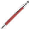 Branded Promotional CDX SATIN STYLUS BALL PEN in Red Pen From Concept Incentives.