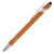 Branded Promotional NIMROD SOFT FEEL BALL PEN in Orange Pen From Concept Incentives.