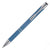 Branded Promotional ALADDIN SOFT FEEL BALL PEN in Teal Pen From Concept Incentives.