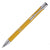 Branded Promotional ALADDIN SOFT FEEL BALL PEN in Yellow Pen From Concept Incentives.