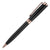 Branded Promotional LYSANDER ROSE GOLD BALL PEN in Black Pen From Concept Incentives.