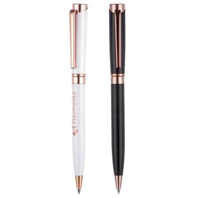 Branded Promotional LYSANDER ROSE GOLD PENCIL Pencil From Concept Incentives.