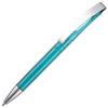 Branded Promotional HYDRA TRANS BALL PEN in Clear Transparent Aqua Pen From Concept Incentives.