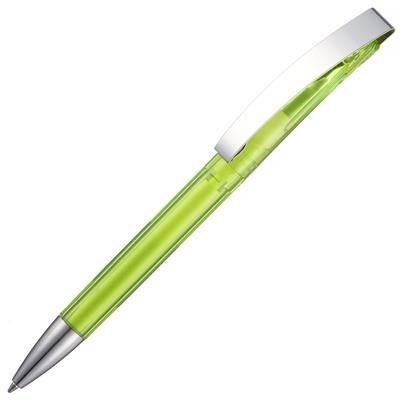 Branded Promotional HYDRA TRANS BALL PEN in Clear Transparent Pale Green Pen From Concept Incentives.