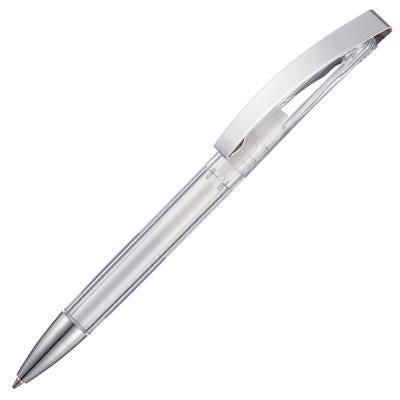 Branded Promotional HYDRA TRANS BALL PEN in Clear Transparent Pen From Concept Incentives.