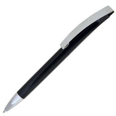 Branded Promotional HYDRA TRANS BALL PEN in Solid Black Pen From Concept Incentives.