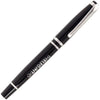 Branded Promotional VALENTINO NOIR METAL ROLLERBALL PEN in Black Pen From Concept Incentives.