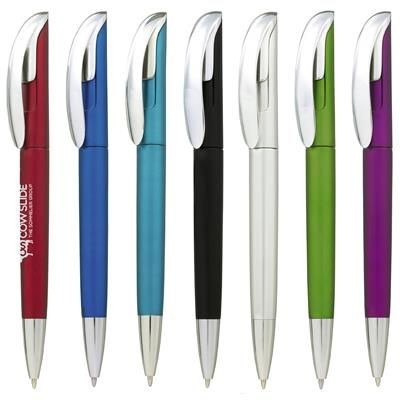 Branded Promotional METROPOLITAN TWIST ACTION BALL PEN Pen From Concept Incentives.