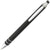 Branded Promotional SIERRA METAL BALL PEN in Black Pen From Concept Incentives.