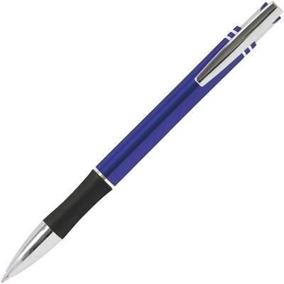 Branded Promotional INTEC METAL BALL PEN in Blue Pen From Concept Incentives.