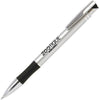 Branded Promotional INTEC METAL BALL PEN in Silver Pen From Concept Incentives.