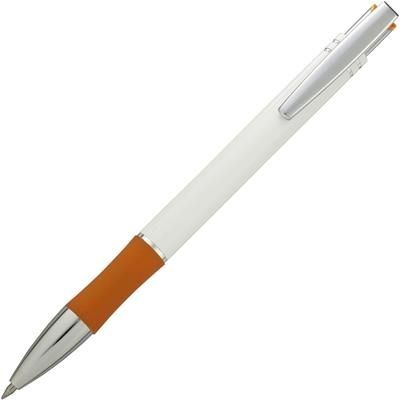 Branded Promotional INTEC COLOUR BALL PEN in Orange Pen From Concept Incentives.