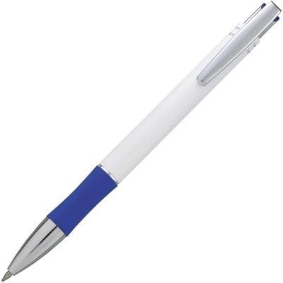 Branded Promotional INTEC COLOUR BALL PEN in Blue Pen From Concept Incentives.