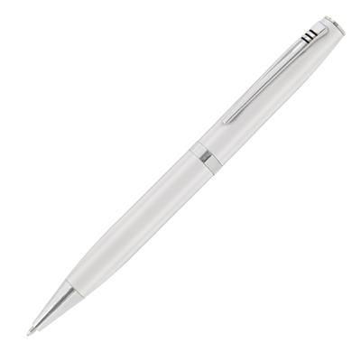 Branded Promotional PACER METAL BALL PEN in White Pen From Concept Incentives.