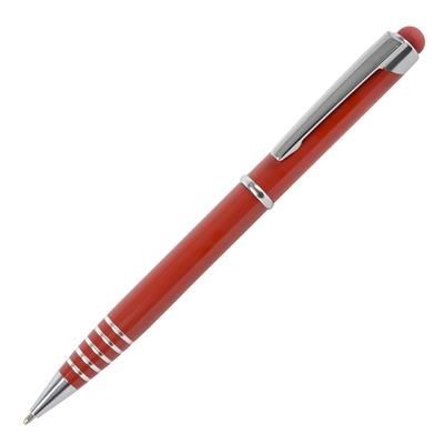 Branded Promotional FL SOFT STYLUS BALL PEN in Red Pen From Concept Incentives.