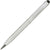 Branded Promotional FL SOFT STYLUS BALL PEN in Silver Pen From Concept Incentives.