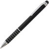 Branded Promotional HL SOFT STYLUS METAL BALL PEN in Black Pen From Concept Incentives.