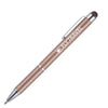 Branded Promotional HL DELUXE BALL PEN in Bronze Pen From Concept Incentives.