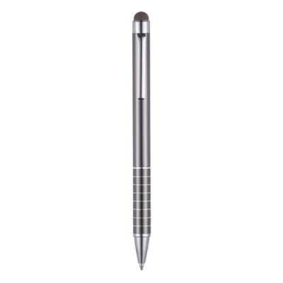 Branded Promotional HL DELUXE BALL PEN in Gunmetal Pen From Concept Incentives.