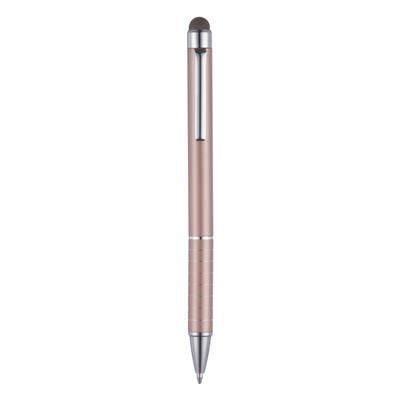 Branded Promotional HL DELUXE BALL PEN in Rose Gold Pen From Concept Incentives.