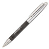 Branded Promotional JAVELIN METAL BALL PEN with Carbon Fibre Barrel Pen From Concept Incentives.