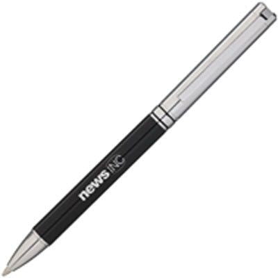 Branded Promotional LEGANT METAL BALL PEN in White Pen From Concept Incentives.