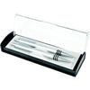 Branded Promotional LEIGH PEN GIFT BOX in Clear Transparent Pen Presentation Box From Concept Incentives.