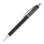 Branded Promotional TRAVIS SOFTFEEL BALL PEN in Black Pen From Concept Incentives.