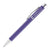 Branded Promotional TRAVIS SOFTFEEL BALL PEN in Purple Pen From Concept Incentives.