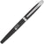 Branded Promotional BALLAD SILVER CHROME ROLLERBALL PEN in Black Pen From Concept Incentives.