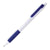 Branded Promotional CAYMAN GRIP BALL PEN in Blue Pen From Concept Incentives.