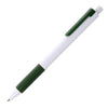 Branded Promotional CAYMAN GRIP BALL PEN in Green Pen From Concept Incentives.