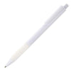 Branded Promotional CAYMAN GRIP BALL PEN in White Pen From Concept Incentives.