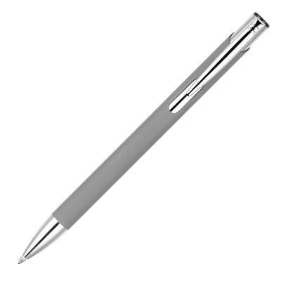 Branded Promotional MOLE MATE BALL PEN in Cool Grey Pen From Concept Incentives.