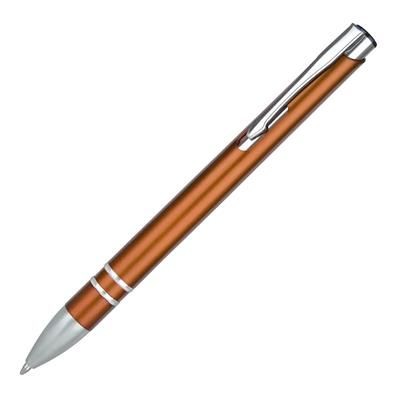 Branded Promotional FREEWAY BALL PEN in Orange Pen From Concept Incentives.